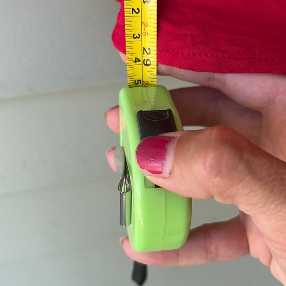 NWT CJ Banks size X 14W red blouse. - Picture 13 of 15